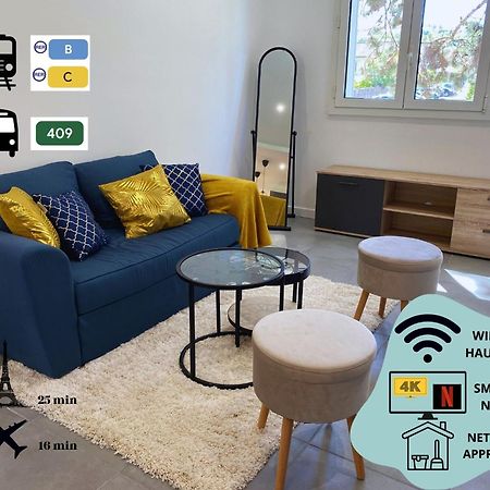 Bel Appartement Antony, 8Min Rer B A Pied, Proche Paris Et Orly Ngoại thất bức ảnh